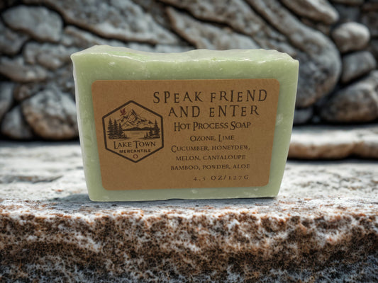 Speak Friend and Enter Soap